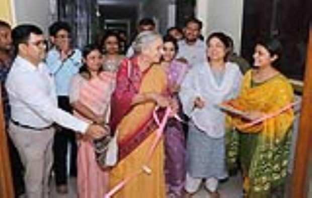 Image of Three-day exhibition of miniature paintings based on Ragmala organized by the singing department of Bhatkhande Sanskriti University